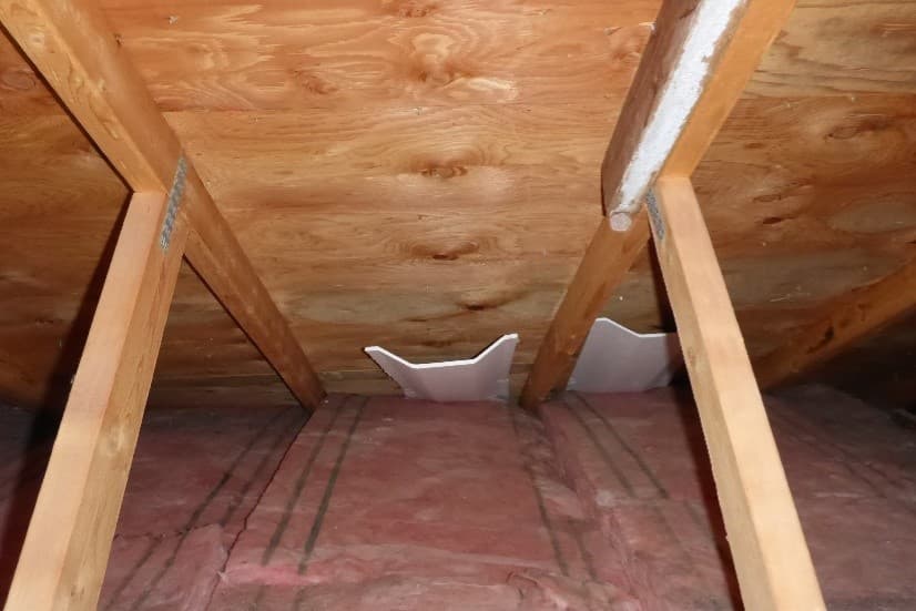 Inspection finding in an attic that could affect a home sale